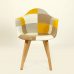 Кресло Barneo N-18 Patchwork желтый мультиколор для кухни Кресло Barneo N-18 Patchwork желтый мультиколор для кухни