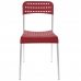 Стул UNO красный стопируемый для кухни, (коробка 3 шт.)