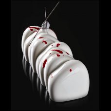 Форма для мороженого/суфле 3D 'Бильбао' 250х85мм h75мм (объем 1,15л), силикон KE033S