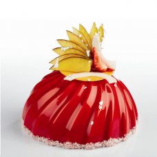 Форма для мороженого/суфле 3D 'Pavocake' d180мм h90мм, силикон KE010S