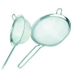 Дуршлаг сетчатый d22см, с ручкой, нержавеющая сталь SRS21
