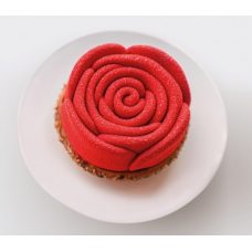 Форма силиконовая Pavoflex для пирож. 3D 'Rose' d78мм h21мм, 100мл, 12 ячеек PX4386