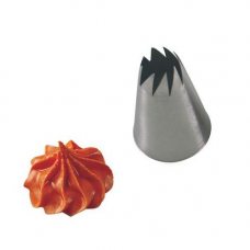 Насадка 'Открытая роза' d15мм h50мм, нержавеющая сталь BA411