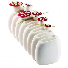 Форма для мороженого/суфле 3D 'Крем' 250х84мм h75мм (объем 1л), силикон KE022S