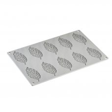 Форма силиконовая 'Gourmand Перо' 84х38мм h2мм, 2мл, 10 ячеек GG028S