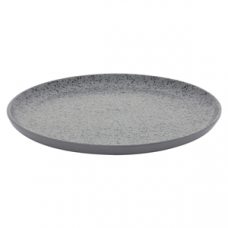 Тарелка мелкая FLAT Shape GRAY 26см Oxford 136446, AO02-1C06
