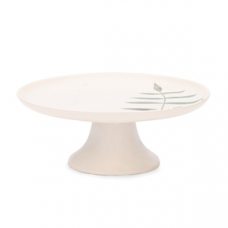Подставка д/торта FLAT Shape d26см, фарфор, SAMAMBAIA, Oxford, 137920, AO09-1C01