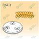 Насадка для Fimar MPF 1,5 FUSILLI