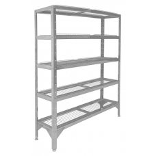 Стеллаж кухонный Hessen СР-1,6*8/5 нерж. Стеллаж кухонный Hessen СР-1,6*8/5 нерж.