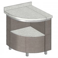 Серия Русь стол чайный (правыйлевый) Серия Русь стол чайный (правыйлевый)