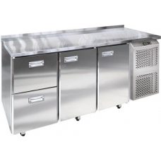 Стол холодильный с бортом Finist СХС-600-2/2 Стол холодильный с бортом Finist СХС-600-2/2