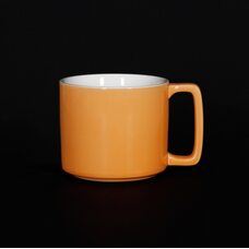 Кружка «Corone Caffetteria» 360 мл оранжевый KM Кружка «Corone Caffetteria» 360 мл оранжевый KM
