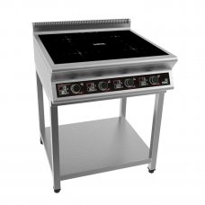 Плита индукционная на открытой подставке 4 конфорки КОБОР I9-4S Плита индукционная на открытой подставке 4 конфорки КОБОР I9-4S