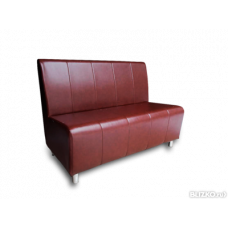 Диван офисный двухместный 120*70*97 см Статус бордовый Диван офисный двухместный 120*70*97 см Статус бордовый