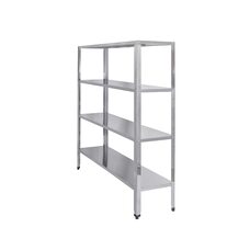Стеллаж кухонный Luxstahl СР-1800х2000х500/4 нерж