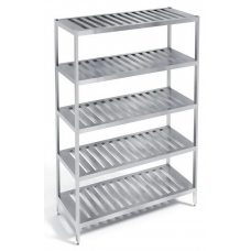 Стеллаж решетчатый 5-и уровневый С-5Р-0,4/1,5/2,2 Стеллаж решетчатый 5-и уровневый С-5Р-0,4/1,5/2,2