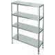 Стеллаж с 4-я сплошными полками С-4-0,3/1,5/1,8 Стеллаж с 4-я сплошными полками С-4-0,3/1,5/1,8