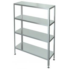 Стеллаж с 5-ю сплошными полками С-5-0,6/0,9/2,2 Стеллаж с 5-ю сплошными полками С-5-0,6/0,9/2,2