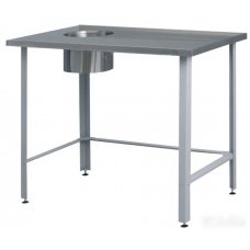 Стол производственный длясбора отходов СПСО-Л-1-0,7-1,2 (отверстие слева) Стол производственный длясбора отходов СПСО-Л-1-0,7-1,2 (отверстие слева)