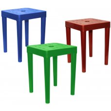 Табурет пластиковый разборный Романтик 32х32х42 см