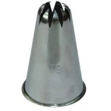 Насадка кондитерская "Закрытая звезда" MGSteel d=16 мм. нерж. Насадка кондитерская "Закрытая звезда" MGSteel d=16 мм. нерж.