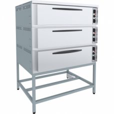 Шкаф пекарский ярусный ЭШ-3П 1300х1076х17601790 мм; 15,6 кВт; 220 В; пароувлажнение Шкаф пекарский ярусный ЭШ-3П 1300х1076х17601790 мм; 15,6 кВт; 220 В; пароувлажнение