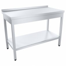 Стол разделочный ПРОФИ НТ AISI304 с бортом СРОб-9/7П304НТ-М 900х700 мм полка сплош. нерж. Стол разделочный ПРОФИ НТ AISI304 с бортом СРОб-9/7П304НТ-М 900х700 мм полка сплош. нерж.