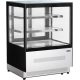 Витрина кондитерская LPD900F/Black черная/нерж Tefcold