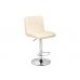 Барный стул Paskal beige / chrome Барный стул Paskal beige / chrome