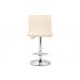 Барный стул Paskal beige / chrome Барный стул Paskal beige / chrome