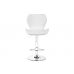Барный стул Porch chrome / white Барный стул Porch chrome / white