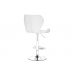 Барный стул Porch chrome / white Барный стул Porch chrome / white