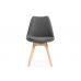 Деревянный стул Bonuss dark gray / wood