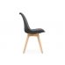 Деревянный стул Bonuss dark gray / wood
