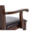 Кресло Luiza dirty oak / dark brown