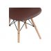 Пластиковый стул Eames PC-015 brown