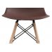 Пластиковый стул Eames PC-015 brown