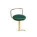 Полубарный стул Lusia green / gold Полубарный стул Lusia green / gold