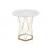 Стол Melan white / gold