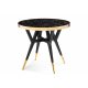 Стол Selina 80х72 black / gold