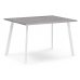Стол Тринити Лофт 120х80х75 25 мм бетон / белый матовый Стол Тринити Лофт 120х80х75 25 мм бетон / белый матовый