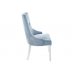 Стул Elegance white / blue