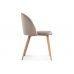 Стул на металлокаркасе Aldo beige / wood
