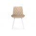 Стул на металлокаркасе Баодин Б/К бежевый / белый