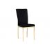 Стул на металлокаркасе Rek black / gold Стул на металлокаркасе Rek black / gold
