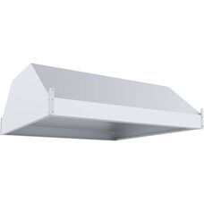 Зонт вытяжной островной ЭКО ЛАЙТ ЗВ-О12/12